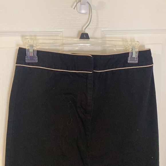 Ann Taylor pinstripe detailed skirt - Picture 3 of 4